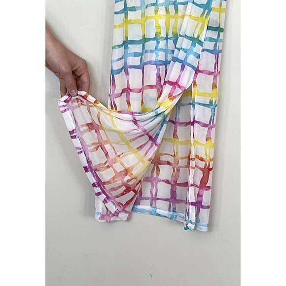 NEW Love Brand Women’s White Mesh Tank Swim Coverup Dress - Picture 3 of 10